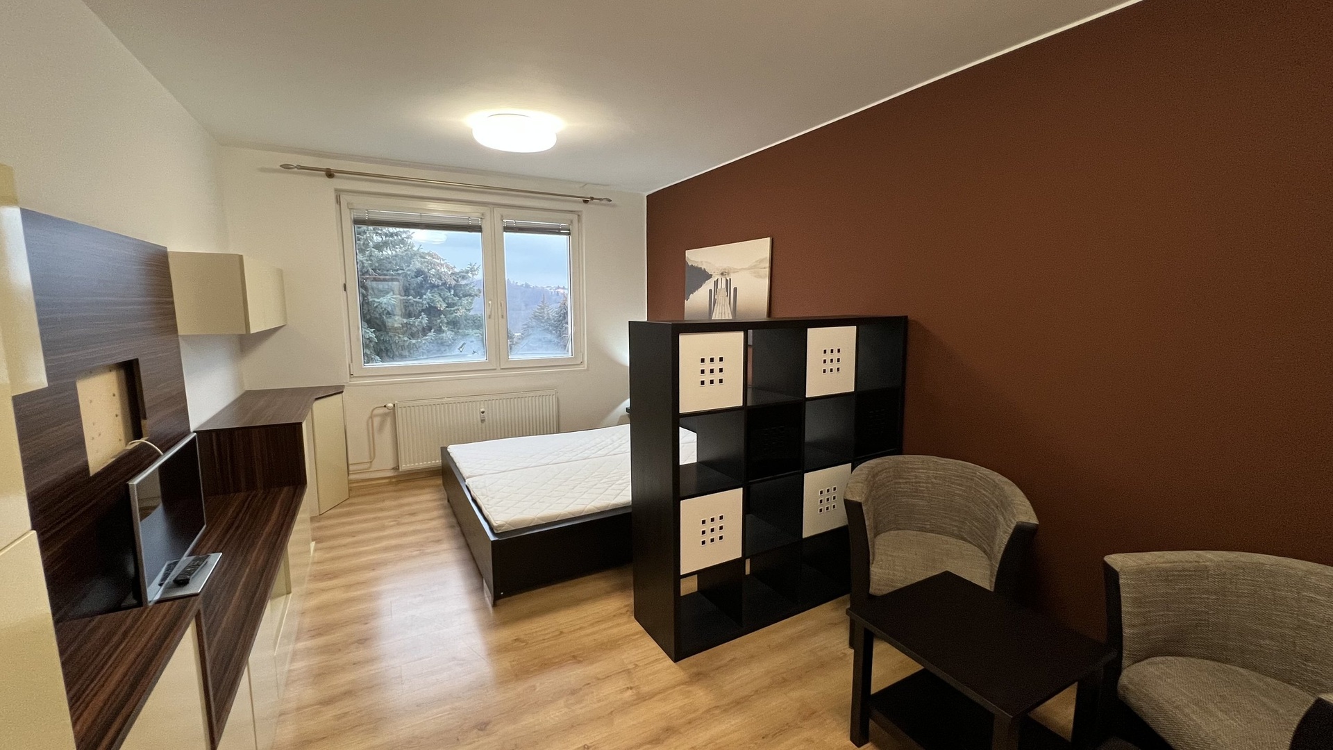 Pronájem bytu 1+1, 32 m2, garážové stání, sklep, Větrná Zlín