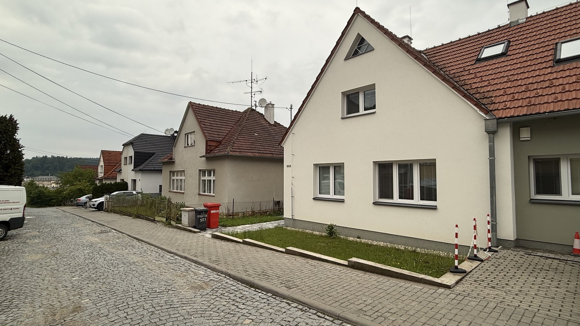 Eichner Pronájem nového bytu 3+kk, 82 m2, terasa, parkování, Úprkova, Luhačovice