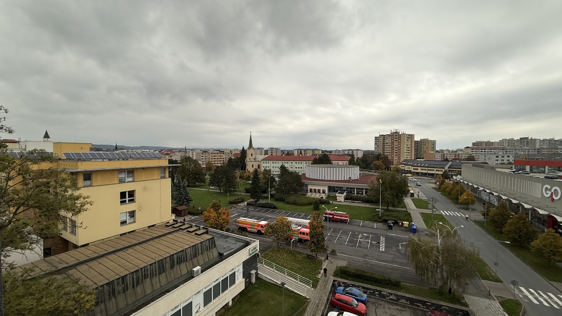 Pronájem nového bytu 1+kk, 32 m2, klimatizace, sklep, rezidence Čechova, Přerov