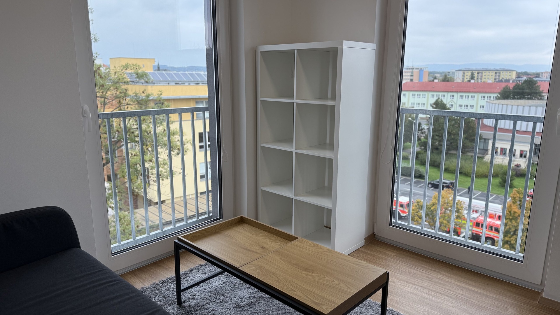 Pronájem nového bytu 1+kk, 32 m2, klimatizace, sklep, rezidence Čechova, Přerov