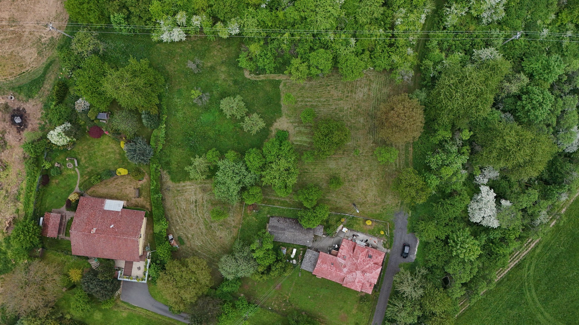 Prodej zasíťovaného stavebního pozemku , 2620 m2, Kostelec u Zlína, Zlín