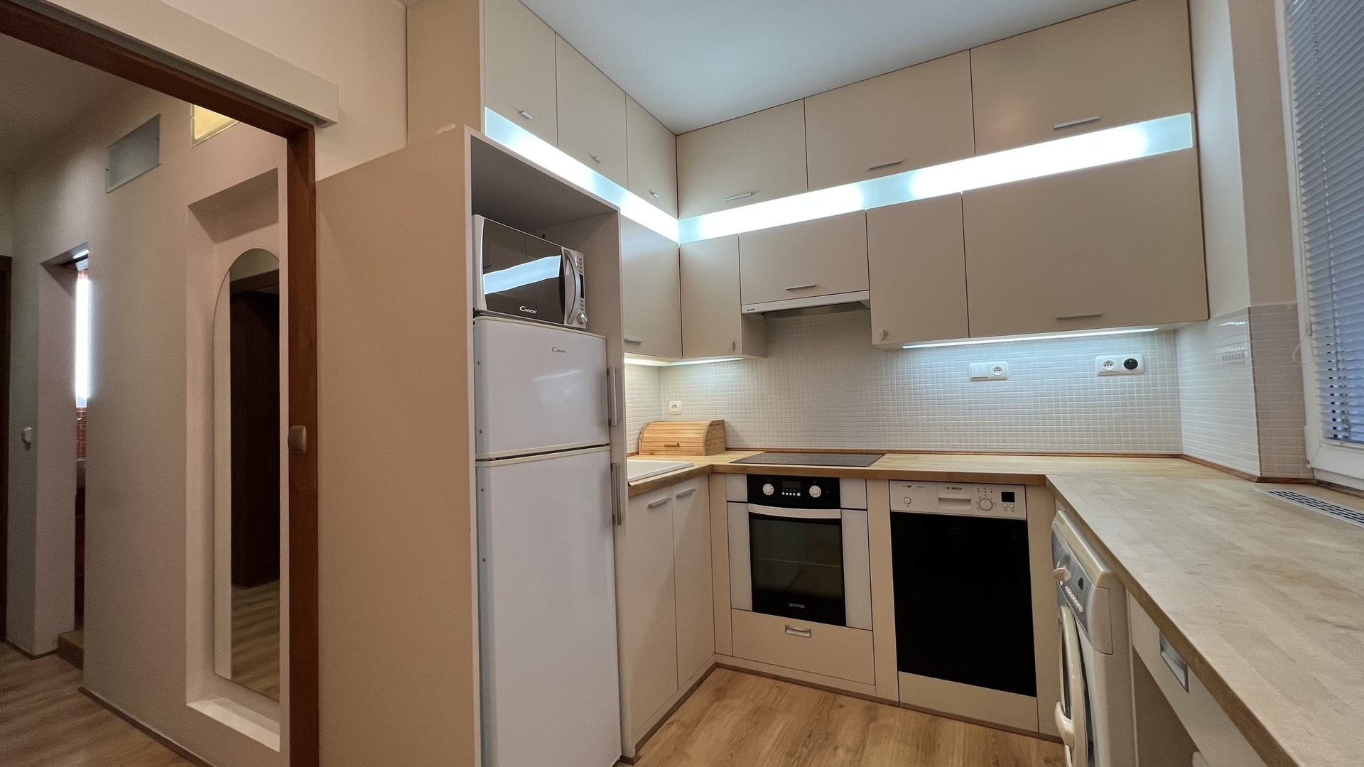 Pronájem bytu 1+1, 32 m2, garážové stání, sklep, Větrná Zlín