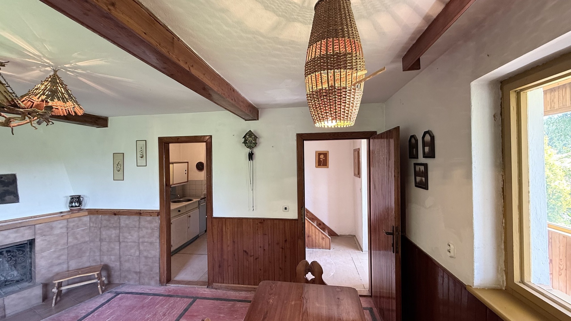 Prodej rekreační chaty 3+1, 139 m2, zahrada, terasa, garáž, Košařiška, Držková