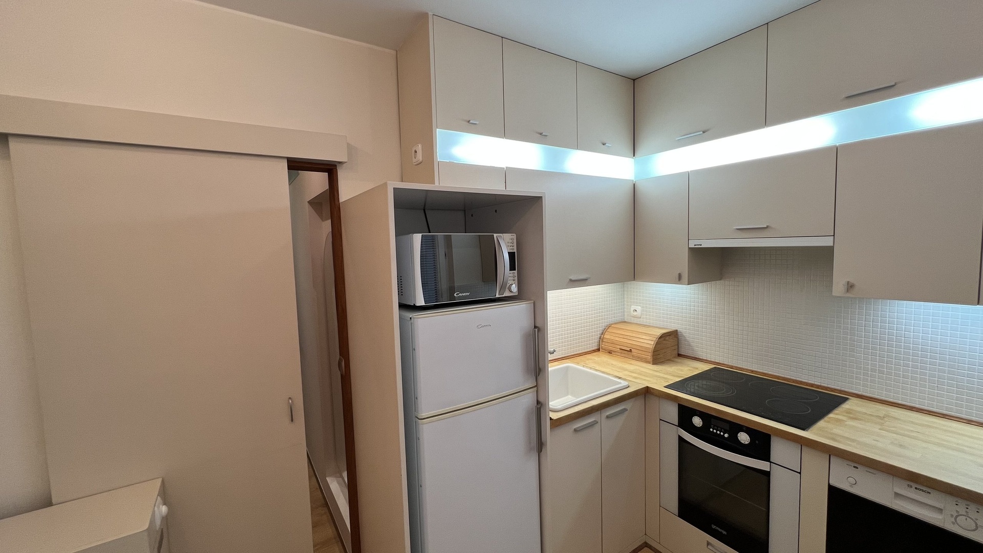 Pronájem bytu 1+1, 32 m2, garážové stání, sklep, Větrná Zlín