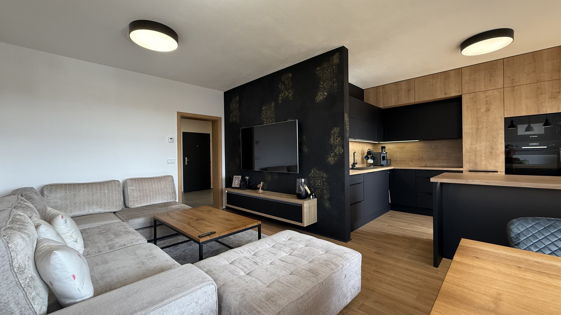 Prodej moderního bytu 3+kk, 68 m2, novostavba, 2x balkón, sklep, 2x parkovací místo, Horní Ves, Fryšták